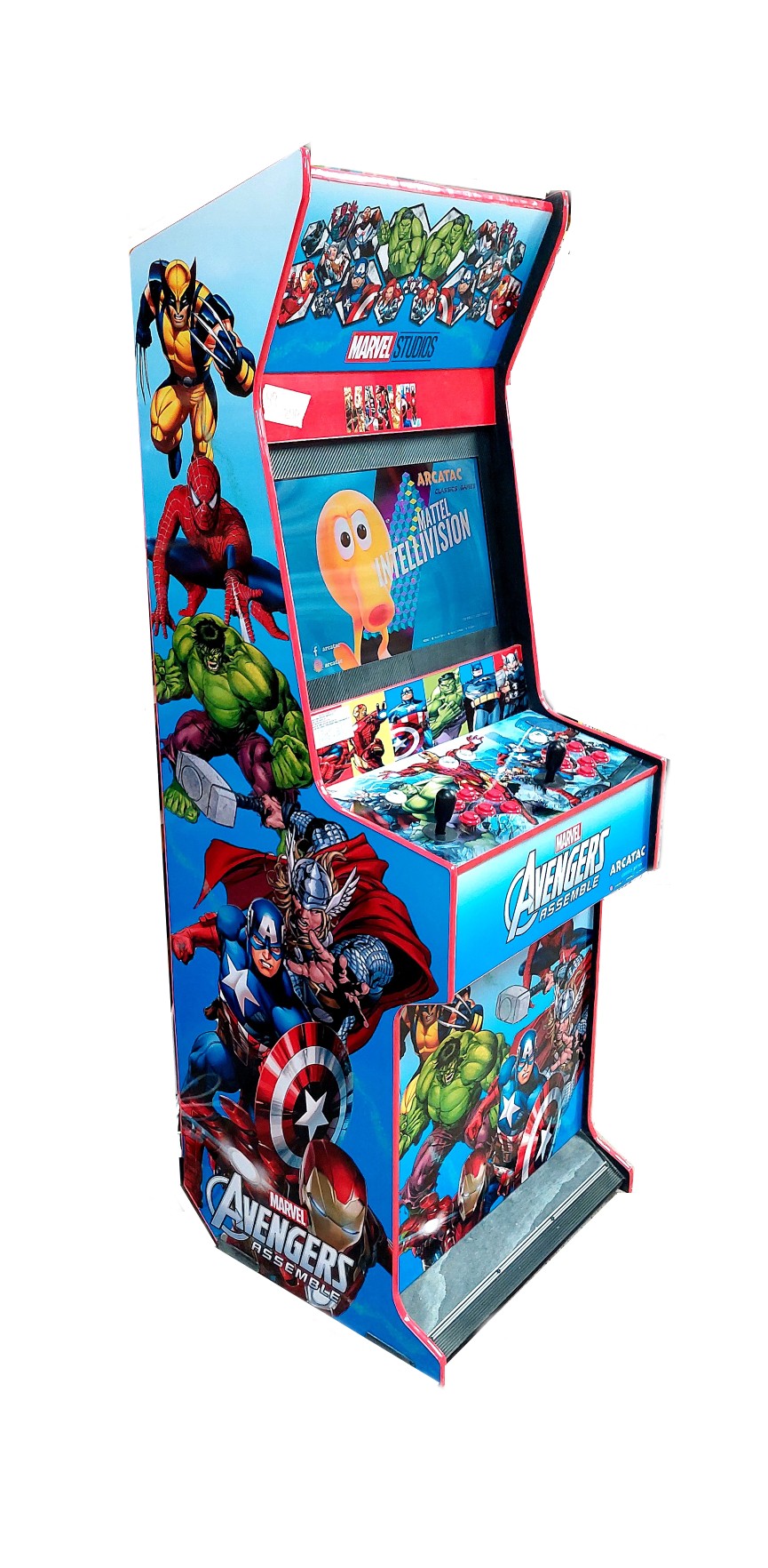 Máquina Arcade Marvel – Santiago Inflable