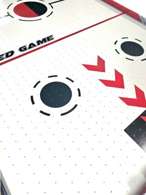 Alternative view of Mesas de air hockey