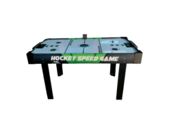 Alternative view of Mesa air hockey verde