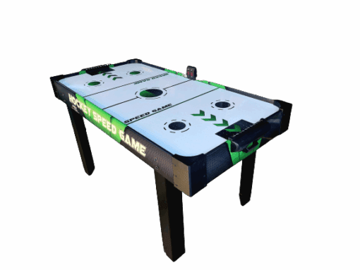 Mesa air hockey verde